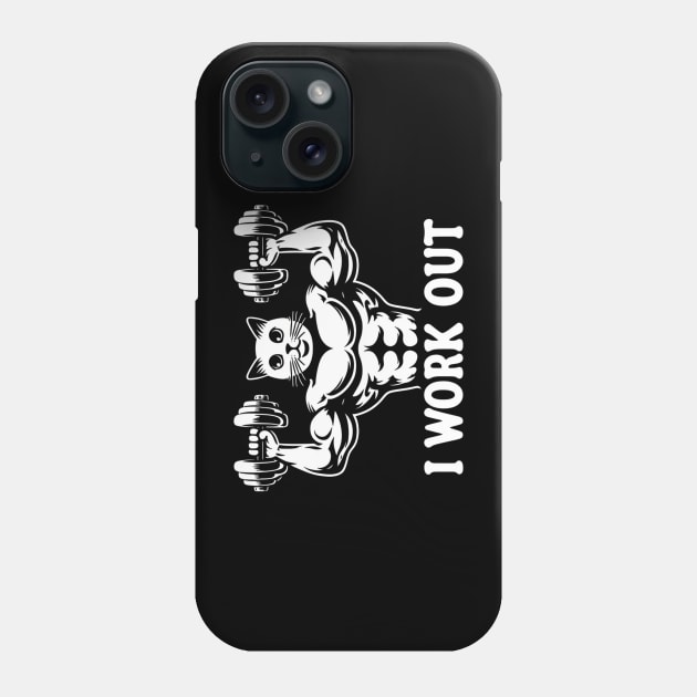 Gat's Gym Phone Case by Shawn's Domain