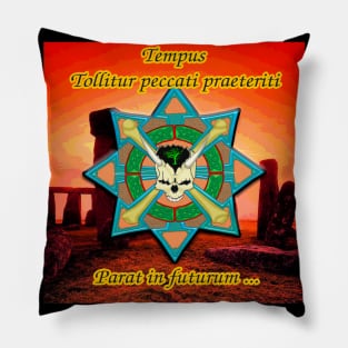 Celtic Skull Time Pillow