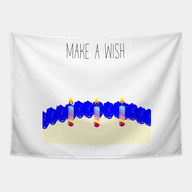 Make A Wish Tapestry by alexbookpages