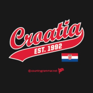 Croatia Ultimate Script T-Shirt
