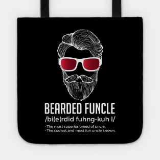 Funny Bearded Funcle Definition Fun Uncle Tote