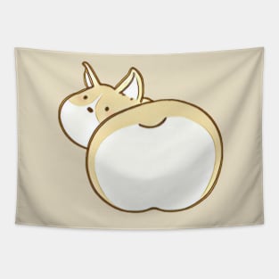 Corgi Butt Tapestry