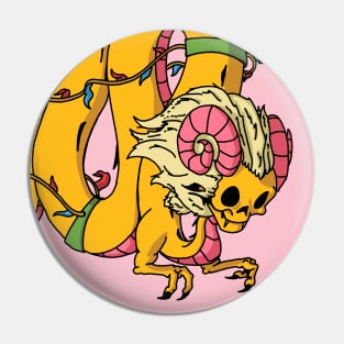 Bruce the Party Dragon Pin