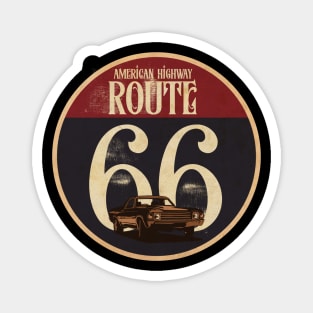 Route 66 America Highway Magnet