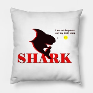 Shark teeth Pillow