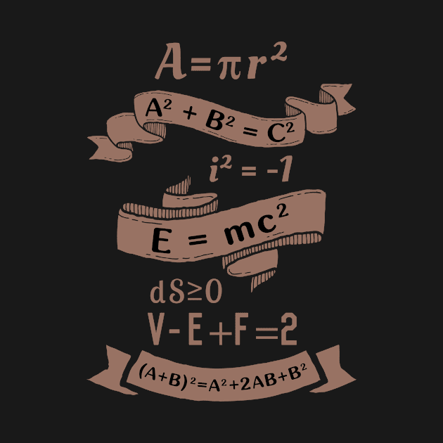 Vintage mathematical equations by PallKris