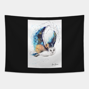 Majestic Moonlight Owl Tapestry