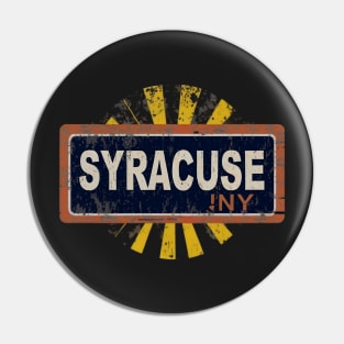 Syracuse Pin