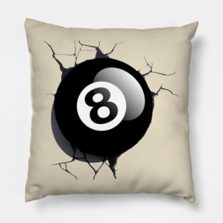 Eight Ball Pillow