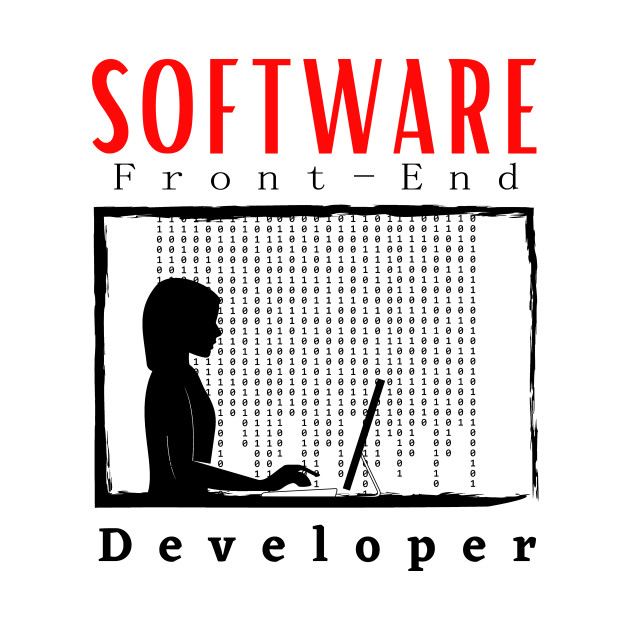 Software Front-End Developer motivational design by Digital Mag Store