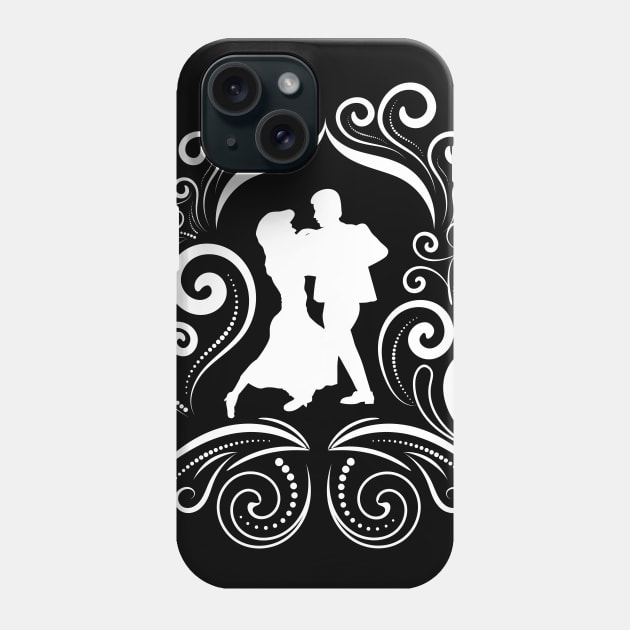 Waltz Dance Phone Case by designbek