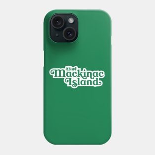 Vintage Mackinac Island Michigan Horse Phone Case