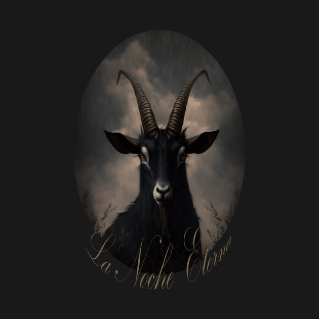 Eternal Night Dark Goat by Enyr's little witchy corner