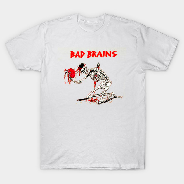 Bad Brains Skeleton Brain Spoon Hard Punk Rock Band Bad Brains T Shirt Teepublic