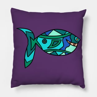 Smiley Fish Pillow