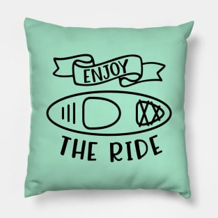 Enjoy The Ride Kayaking Camping Pillow