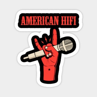 AMERICAN HIFI BAND Magnet