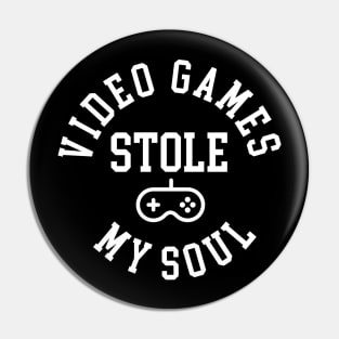 Stolen by Games Pin