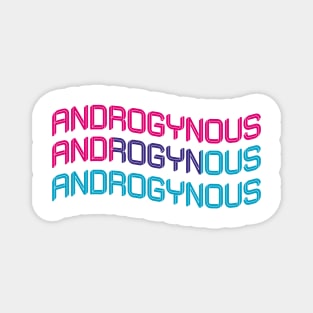 Androgynous proud flag Magnet