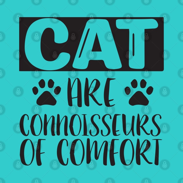 Cats are connoisseurs of comfort by boufart