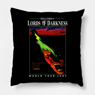 Hellord's Lords Of Darkness 1987 World Tour Pillow