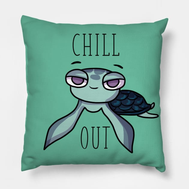 Chill Out Pillow by katidoodlesmuch