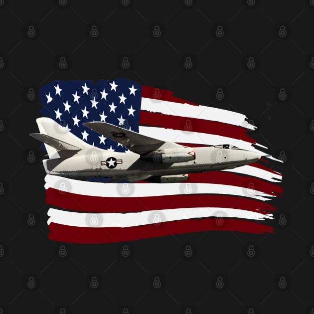 Douglas A-3 Skywarrior Navy Jet Plane by Dirty Custard Designs 