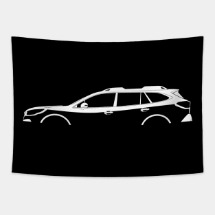 Subaru Outback (BT) Silhouette Tapestry