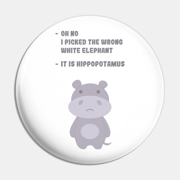 It is hippopotamus not elephant Pin by Itscassandrawels