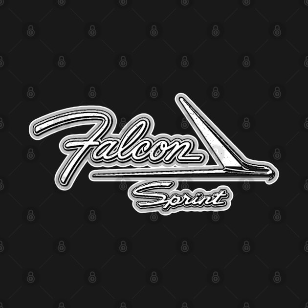 Ford Falcon Sprint Emblem - Logo by Wilcox PhotoArt