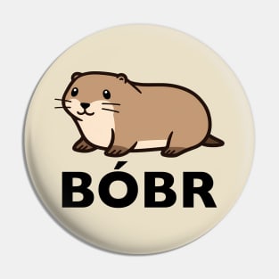 Kawaii Bober - Cute Beaver Pin