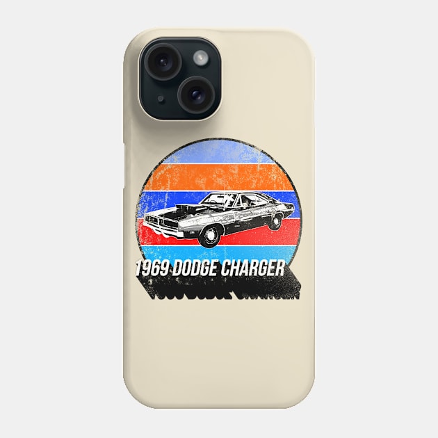 1969 Dodge Charger Phone Case by Worldengine