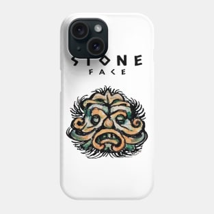 Classic Sculpture Face Stone Head Phone Case