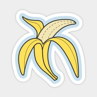 Peeled Banana Magnet