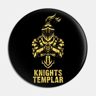 Knights Templar A Child of GOD a Warrior of CHRIST Pin