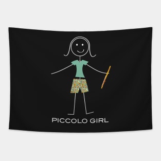 Funny Womens Piccolo Design Tapestry