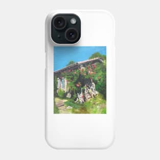 A cottage in rural France Phone Case