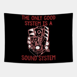 Gas Mask Vinyl Tekno Soundsystem Tapestry