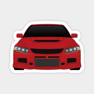 Evo IX Red Magnet