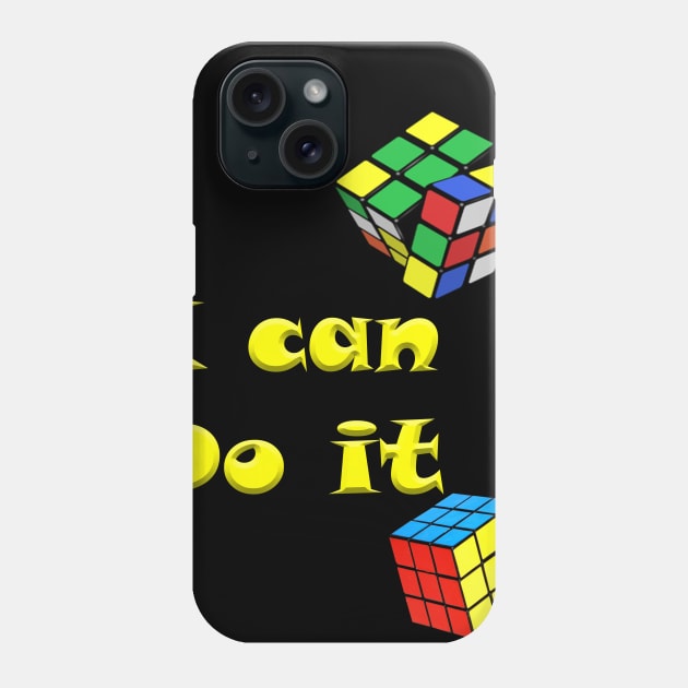 i can do it Phone Case by Zaina750