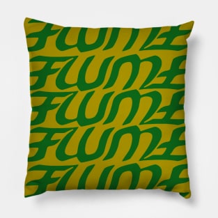 Hi This Is Flume Logo Multi-Coloured 2 Pillow