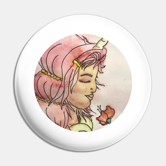 Pink Queen / Queen of Everything Pin by nathalieaynie