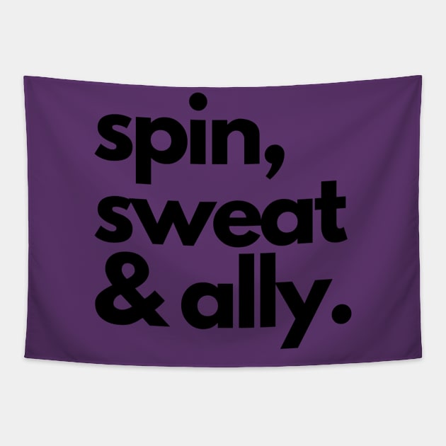 Will Spin for Ally Tapestry by BaileyRae Designs