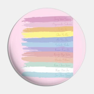 IZ*ONE Brushstrokes Pin