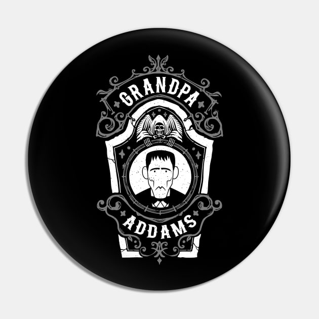 Grandpa Addams Pin by Olipop