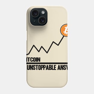 Buy and Hodl BTC Bitcoin Crypto Hodler Hold Answer Phone Case