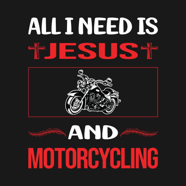 Funny Jesus Motorcycling Motorcycle Motorbike Motorbiker Biker by lainetexterbxe49