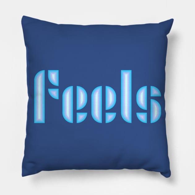 feels Pillow by Jokertoons