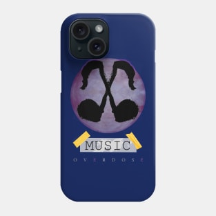 music overdose Phone Case