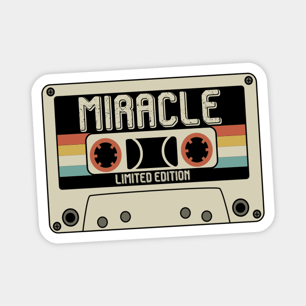 Miracle - Limited Edition - Vintage Style Magnet by Debbie Art